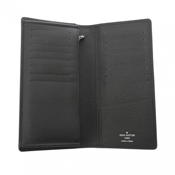 LOUIS VUITTON Epi Portefeiulle braza Noir M60622 Long wallet - Picture 9 of 12